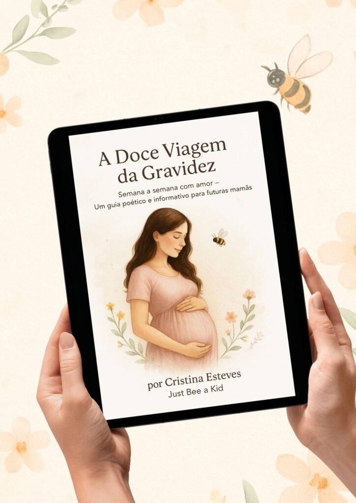 mokup do ebook - a doce viagem da gravidez